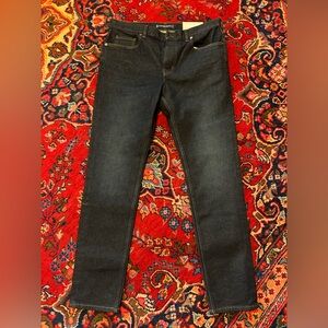 Everlane Men’s Uniform The Skinny Jean Organic Cotton Dark Indigo 34x32 NWT